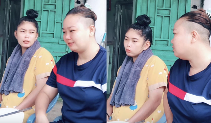 Trước đây, khi còn sống chung với 'Cô hai báo', Ngọc Huyền thường có biểu cảm cau có, ngoại hình cũng không mấy trau chuốt