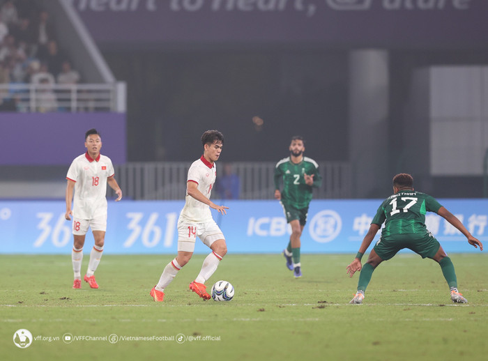 Olympic Việt Nam không có nhiều gương mặt nổi bật. Ảnh: VFF