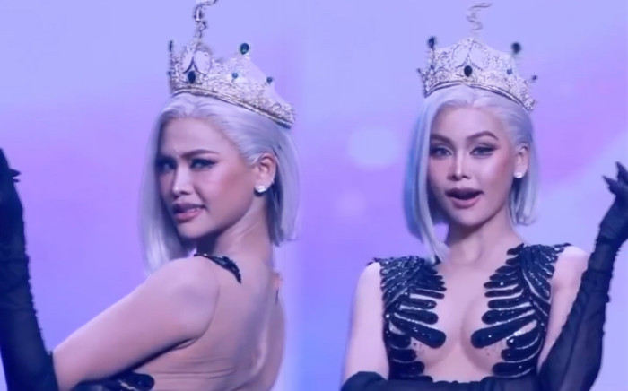 Engfa Waraha gây tranh cãi khi catwalk với thái độ lạ, bao giờ mới hết 'lố' đây? Ảnh 2