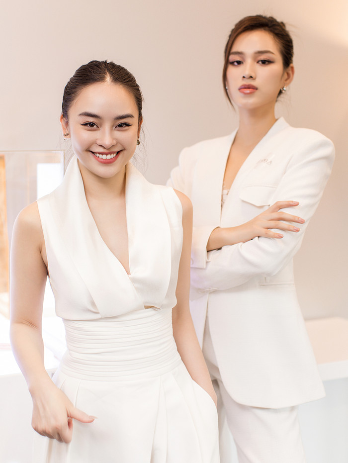 Nàng Hậu đọ sắc cùng 'ngọc nữ lookbook' Chi Hoàng.