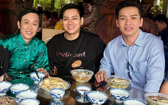 Hoài Lâm hiếm hoi ngồi chung với cha nuôi Hoài Linh, thái độ ra sao? Ảnh 2