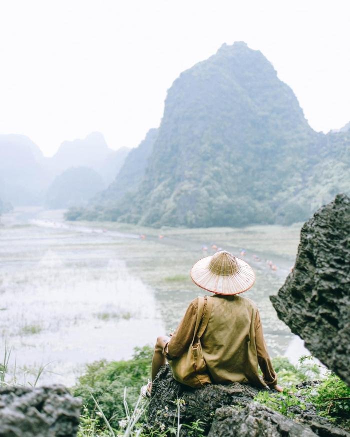 Đẹp nao lòng mùa thu Ninh Bình: Thôn quê yên bình, đồng xanh biêng biếc Ảnh 6