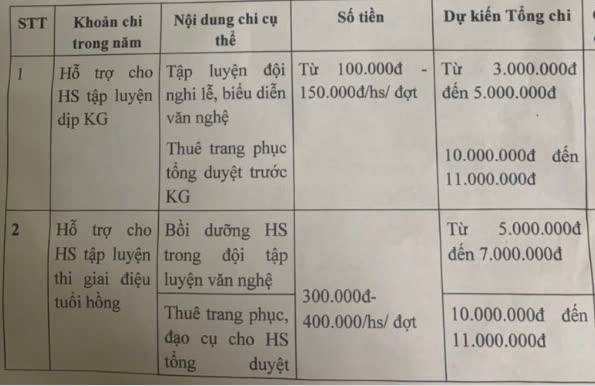 Trường bị tố lạm thu, tiền quỹ tới 500 triệu đồng, hiệu trưởng nói bận... Ảnh 2