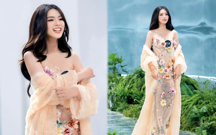 Soi pro5 mỹ nhân 'xinh như thiên thần', được dự đoán đăng quang Miss Earth VN Ảnh 2