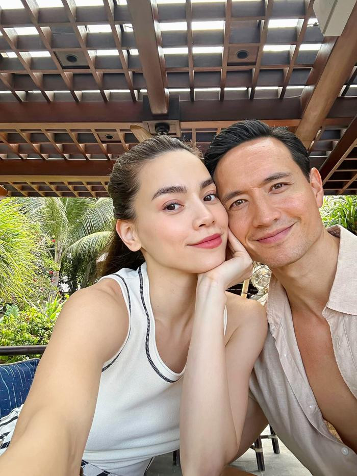 Hồ Ngọc Hà và ông xã Kim Lý.