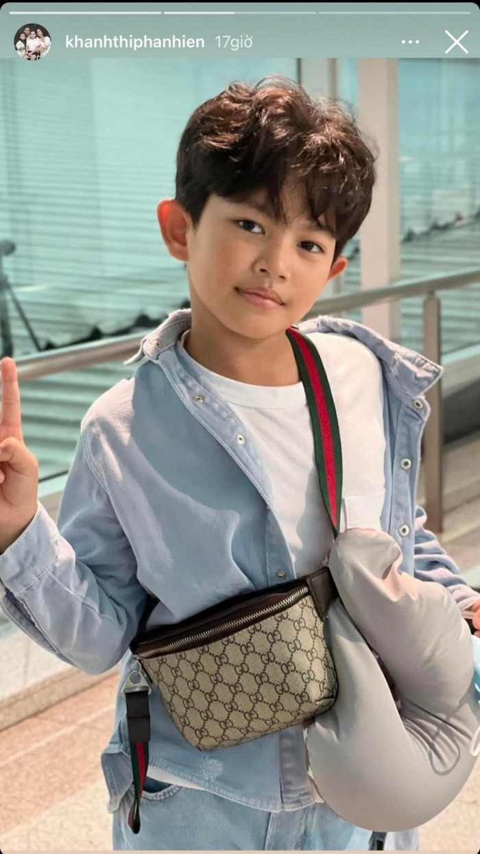  Con trai của Khánh Thi - Phan Hiển tên thật là Nguyễn Minh Cường, sinh năm 2015.