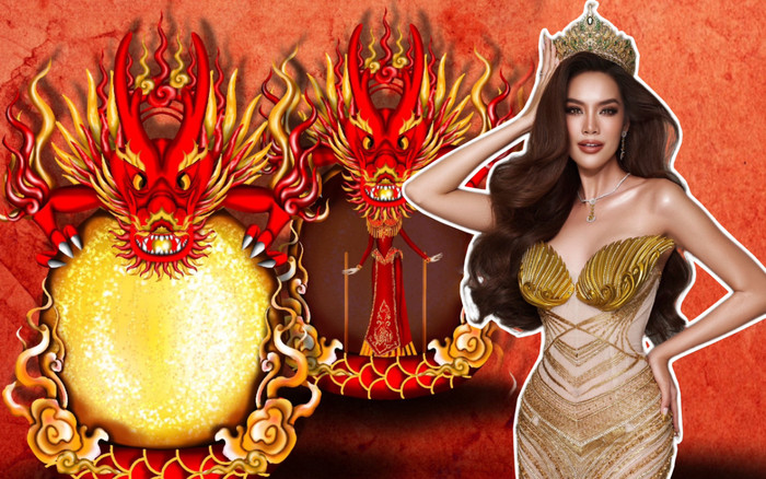 Trang phục dân tộc của Hoàng Phương thay đổi ra sao trước khi đến Miss Grand? Ảnh 2