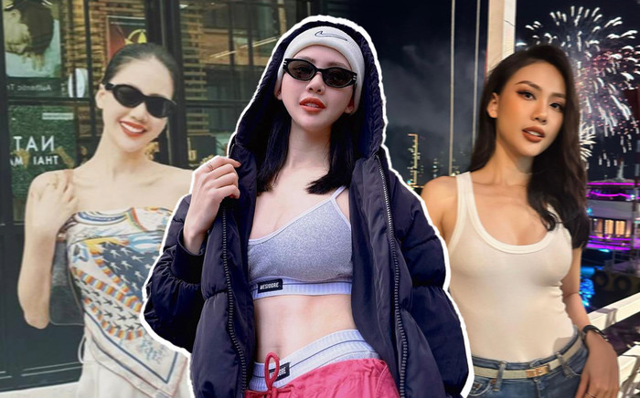 Nhức mắt trước style gợi cảm tôn body 'hết nước chấm' của Bùi Quỳnh Hoa Ảnh 2