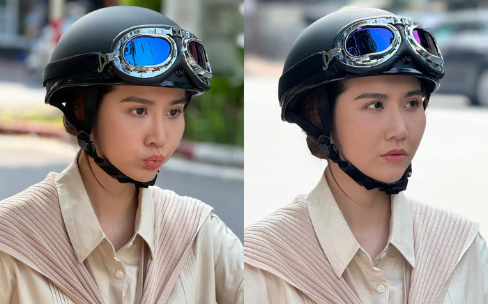 Visual trẻ như học sinh cấp 3 của Huyền Lizzie trong phim mới Ảnh 2