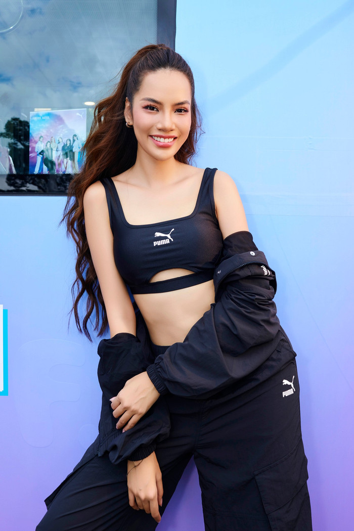 Lê Hoàng Phương luôn tỏa ra nguồn năng lượng tích cực ở bất kỳ nơi nào có sự xuất hiện của cô