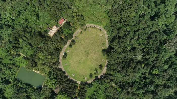 Vườn Quốc gia Cúc Phương nhìn từ trên cao. Nguồn: Facebook Vườn Quốc gia Cúc Phương