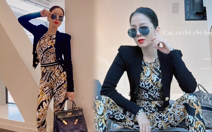 Gu thời trang của Lệ Quyên gây xôn xao vì diện đồ hiệu mà hơi lạ! Ảnh 2