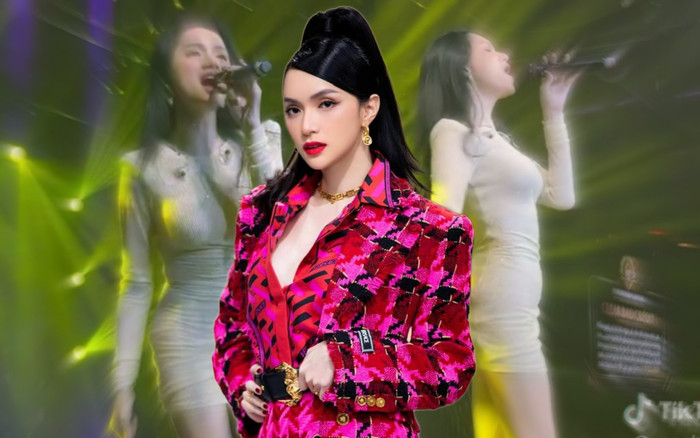 Một khán giả dành tặng nụ hôn cho Hương Giang khi chạy show tại nước ngoài Ảnh 2