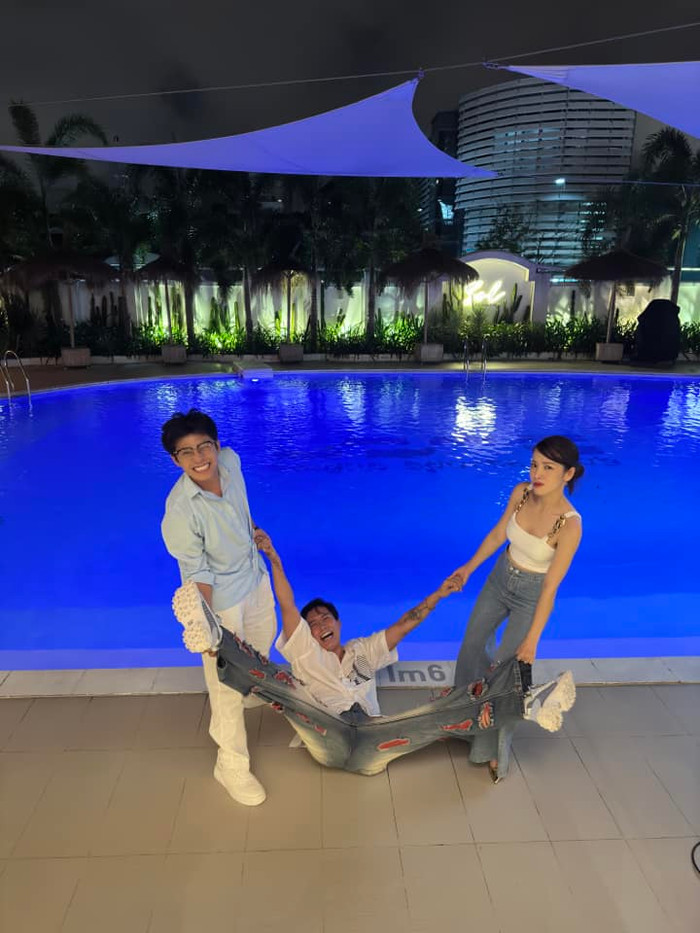 Anh Tú có mối quan hệ thân thiết với Puka và Gin Tuấn Kiệt.