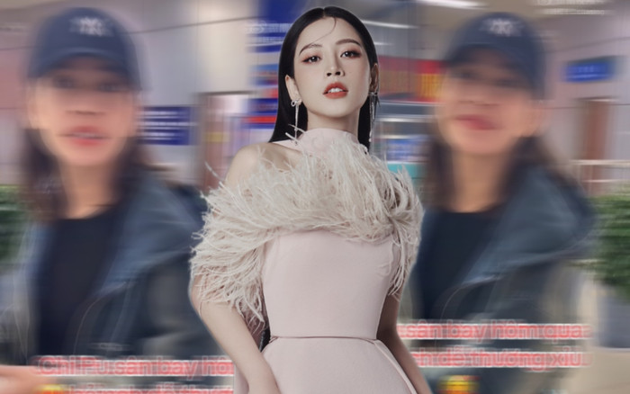 Chi Pu 'tán gẫu' cùng fan tại sân bay nước ngoài, visual bất chấp cam thường! Ảnh 2