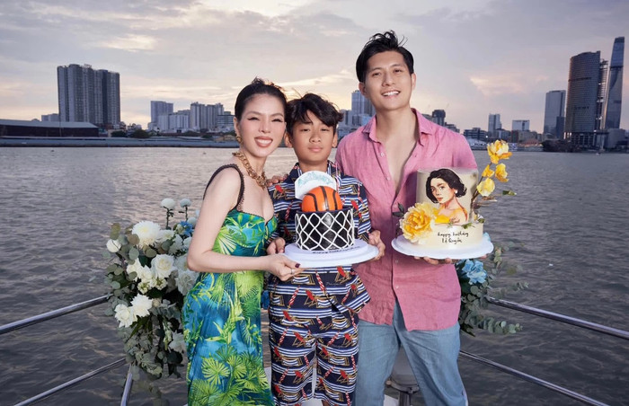 Con trai Lệ Quyên có mối quan hệ thân thiết với Lâm Bảo Châu.