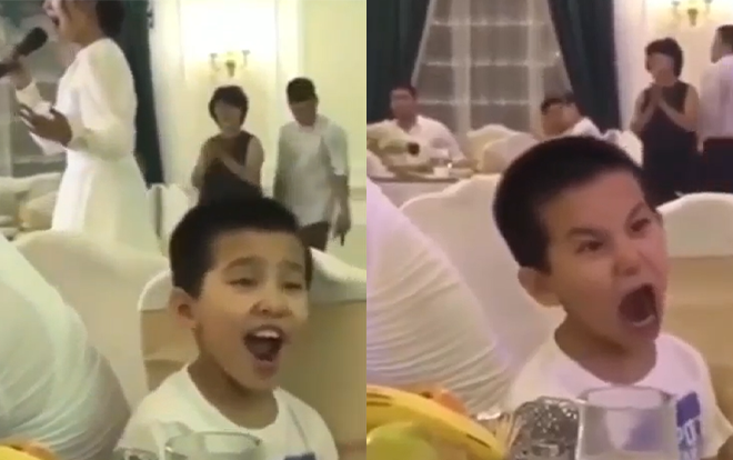  Mẹ lên hát opera góp vui đám cưới, con trai ngồi dưới trưng biểu cảm bất ngờ Ảnh 1