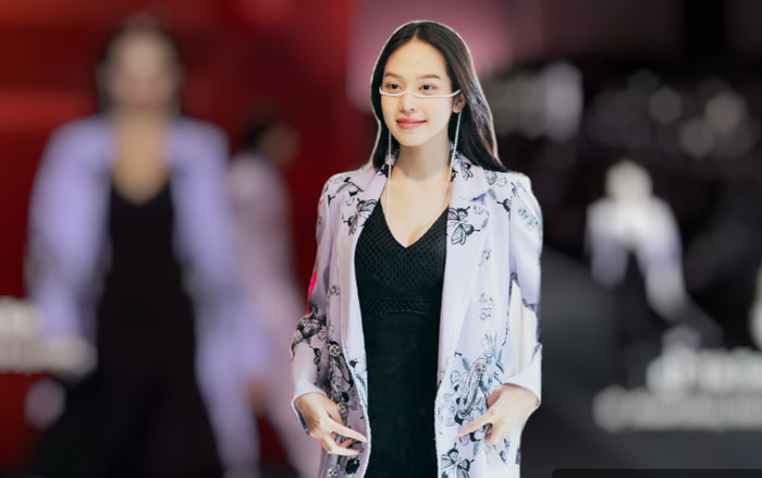 Lần đầu Thanh Thuỷ 'xuất ngoại', thể hiện thần thái trên sàn runway ra sao? Ảnh 2