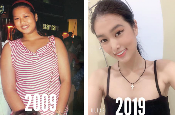  'Đu trend' ngày xưa và bây giờ, Hoa hậu Thiên Ân vướng nghi vấn 'dao kéo' Ảnh 5