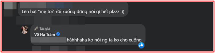  Được gợi ý việc ca hát trong buổi họp phụ huynh cho con gái, Võ Hạ Trâm nói gì? Ảnh 3