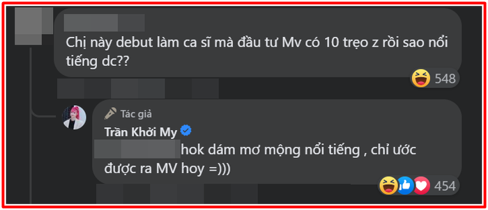 Khởi My tiết lộ số tiền làm MV mới, dân mạng: 'Vậy rồi sao nổi tiếng được' Ảnh 3