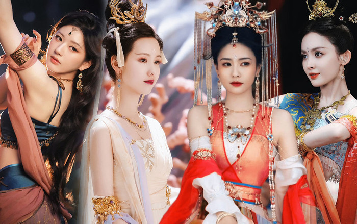 BXH tạo hình Đôn Hoàng của mỹ nhân Cbiz: Triệu Lộ Tư bét bảng, Bạch Lộc và chị gái bị cái tên này áp đảo Ảnh 2