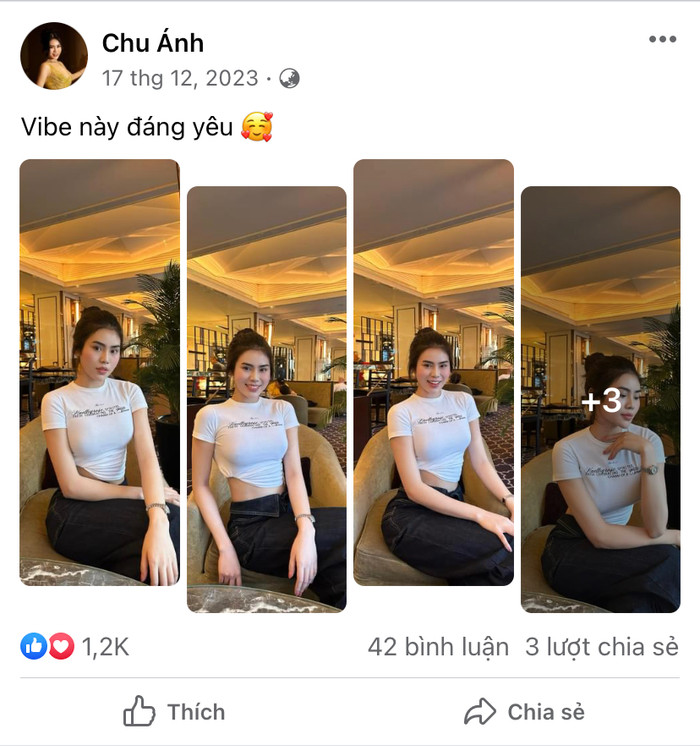 Trong những bài viết ở phía sau. Chu Thị Ánh đều có động thái tương tự