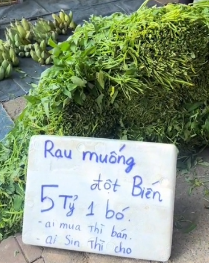 Người đàn ông bán '5 tỷ/ bó rau muống', dân mạng bất ngờ gọi tên Thái Công Ảnh 2