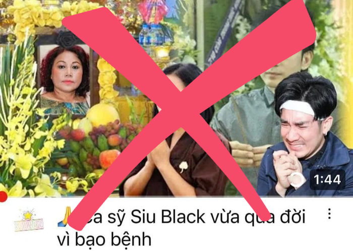 Tràn ngập thông tin ca sĩ Siu Black qua đời trên mạng xã hội.