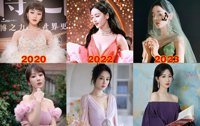 Tạo hình Đêm hội Weibo của Dương Tử và Địch Lệ Nhiệt Ba 3 năm gần đây: Ai xứng đáng phong thần? Ảnh 2