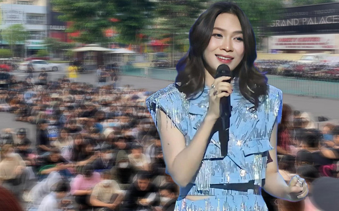 Fan meeting Mỹ Tâm: Người hâm mộ rần rần tụ họp, đội nắng chờ gặp thần tượng Ảnh 2