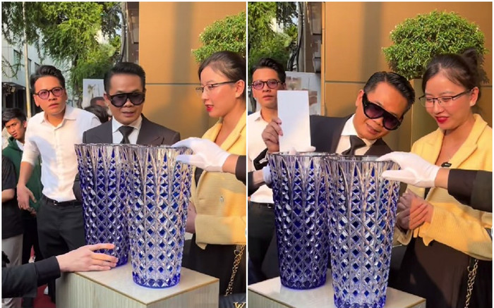 2 bình hoa gần nửa tỷ đồng được Thái Công trưng bày ở vỉa hè, dân tình lo ngay ngáy một điều Ảnh 2