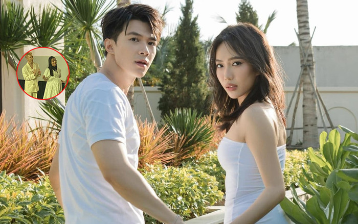 Diệu Nhi ôm bụng bầu vượt mặt nhảy cùng ông xã Anh Tú tại buổi công bố phim mới Ảnh 2