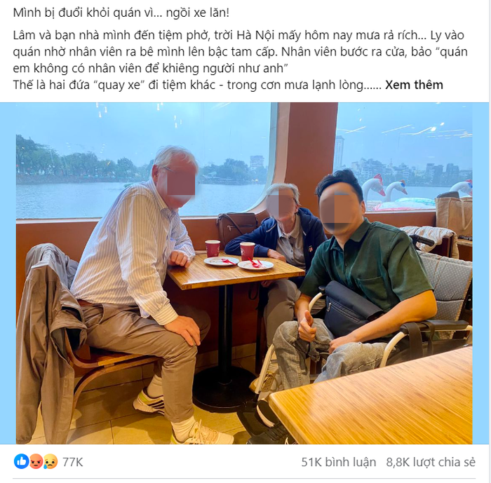 Bài đăng của V.M.L gây xôn xao mạng xã hội