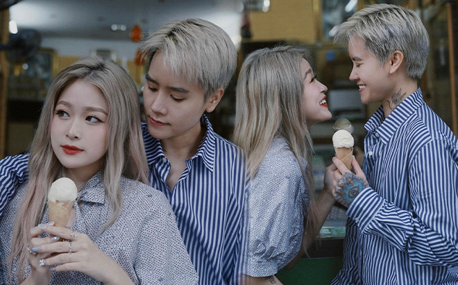 Rich kid Chao về Hà Nội thăm bạn trai chuyển giới, cảnh tình tứ khiến dân tình 'phát sốt' Ảnh 2