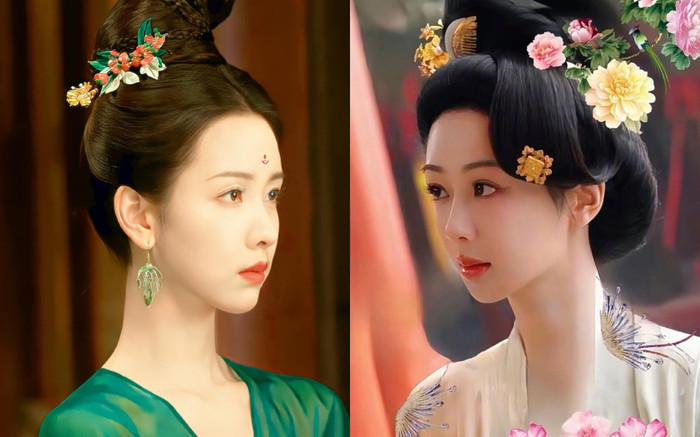 Lộ diện tạo hình thời Đường của chị gái Bạch Lộc, liệu có áp đảo được Dương Tử? Ảnh 2