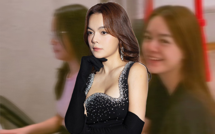 Phạm Quỳnh Anh được con gái đệm đàn cho hát, không thể tập trung vì bị một nhân vật 'quấy rối' Ảnh 2