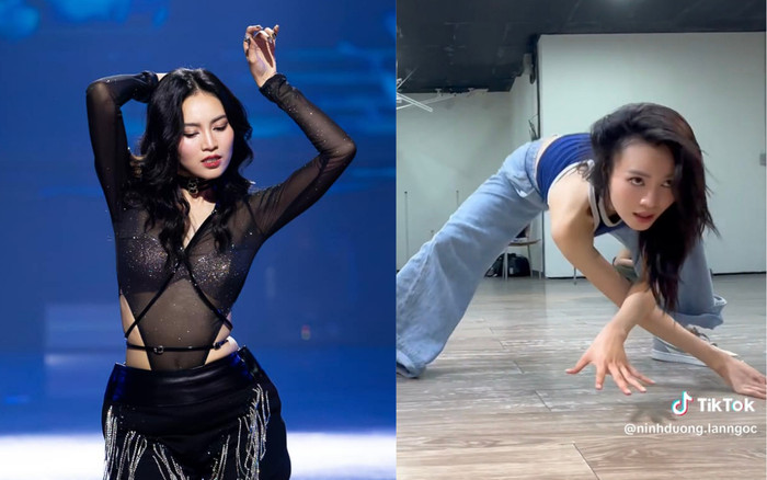 Ninh Dương Lan Ngọc vật vã tập xoay đầu đằng sau màn thể hiện vũ đạo đẳng cấp Ảnh 2