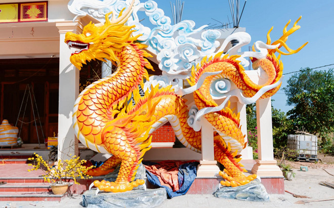 Linh vật Rồng 2024 tại Quảng Trị tiếp tục 'gây bão' mạng xã hội Ảnh 2