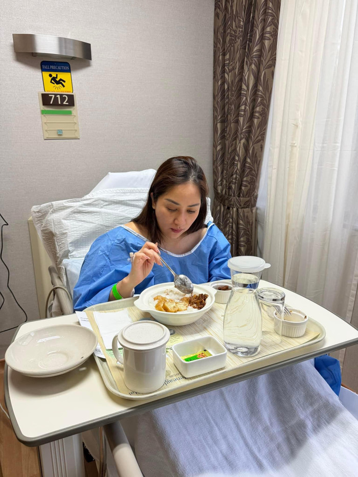 Khán giả lo lắng cho sức khoẻ của Khánh Thi, mong cô sớm bình phục.