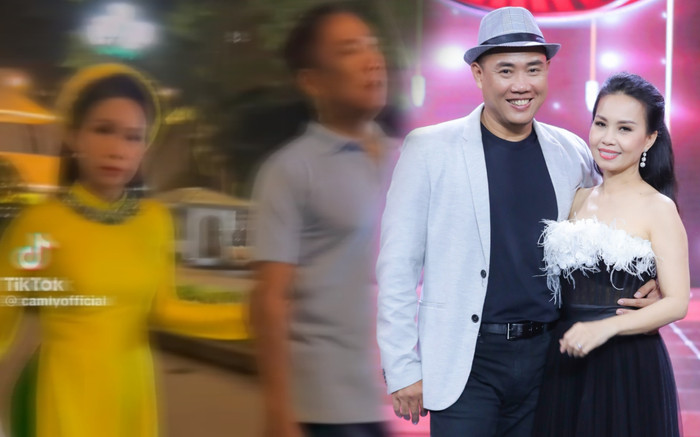 Cẩm Ly được chồng nhạc sĩ 'hộ tống' đi diễn show cuối năm, có hành động khẳng định tình cảm Ảnh 2