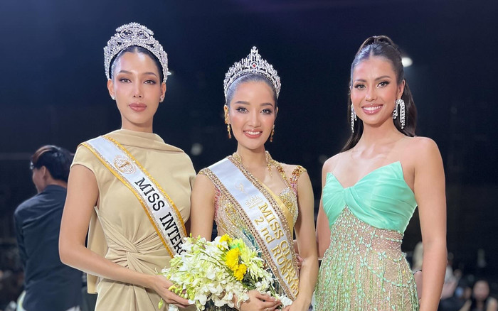 3 nàng hậu đình đám của Thái Lan chung một khung hình: Ai trên cơ ai đây? Ảnh 2