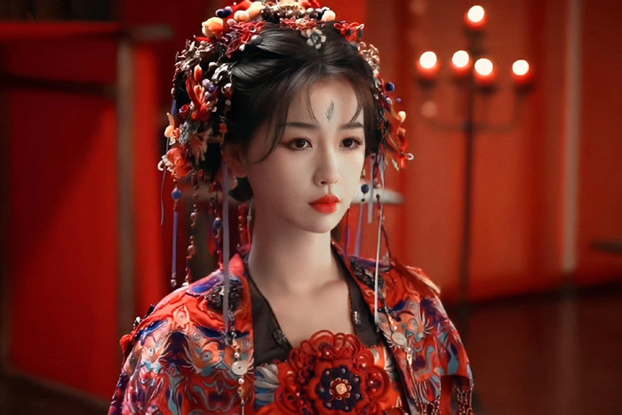 Một số tạo hình khác của Ngu Thư Hân trong Vĩnh Dạ Tinh Hà.