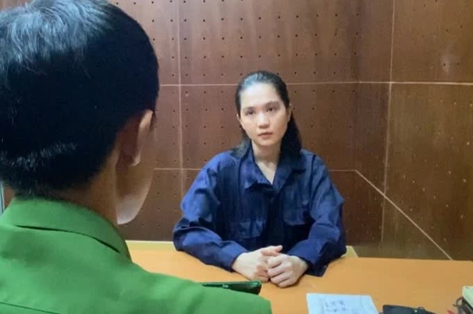 Bị cáo Trần Thị Ngọc Trinh