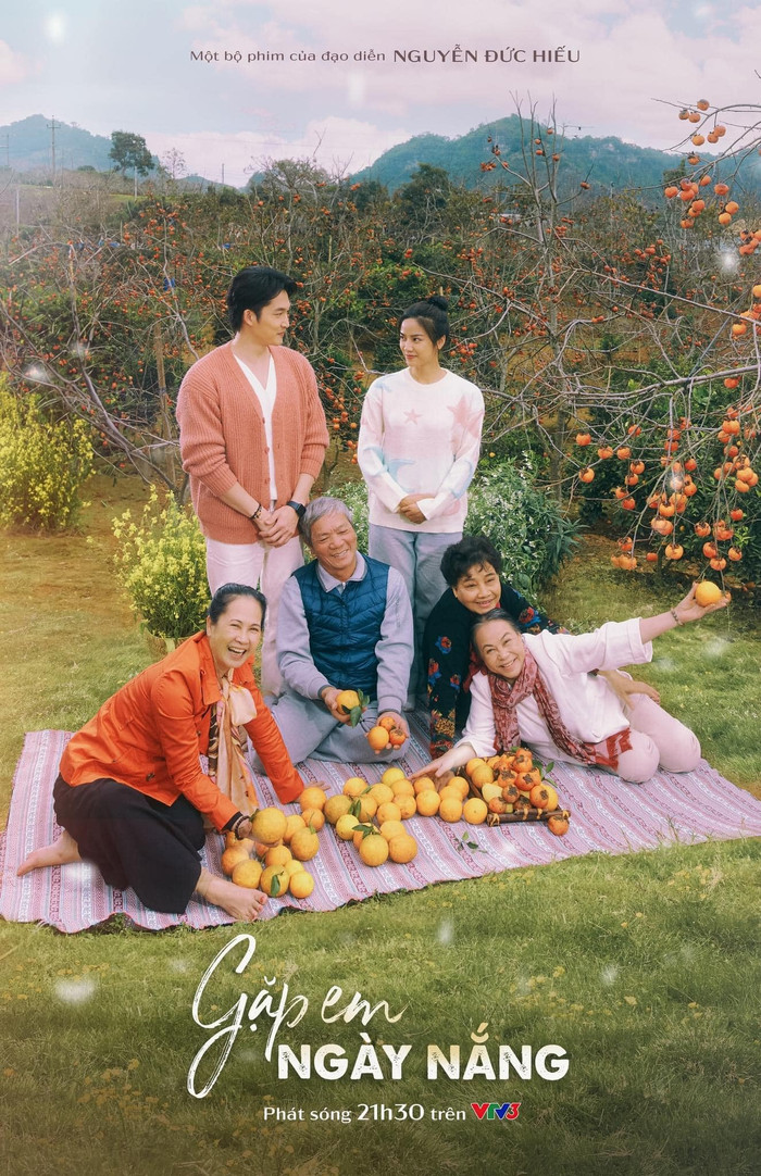 Poster chính thức của phim Gặp Em Ngày Nắng do Đình Tú đóng.
