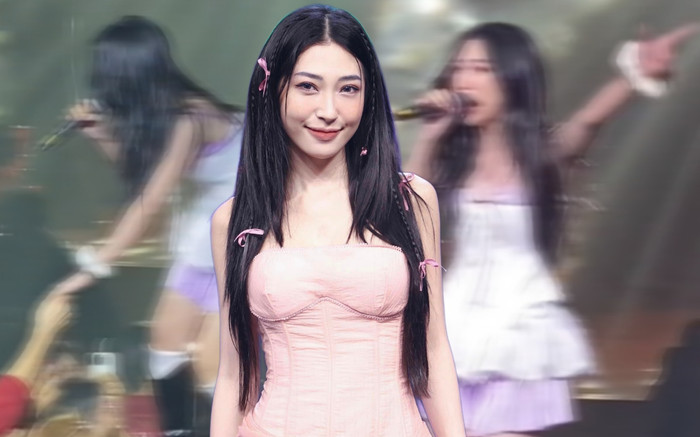 Khổng Tú Quỳnh đi diễn tại trường học, phản ứng của khán giả khiến nhiều người bất ngờ Ảnh 2