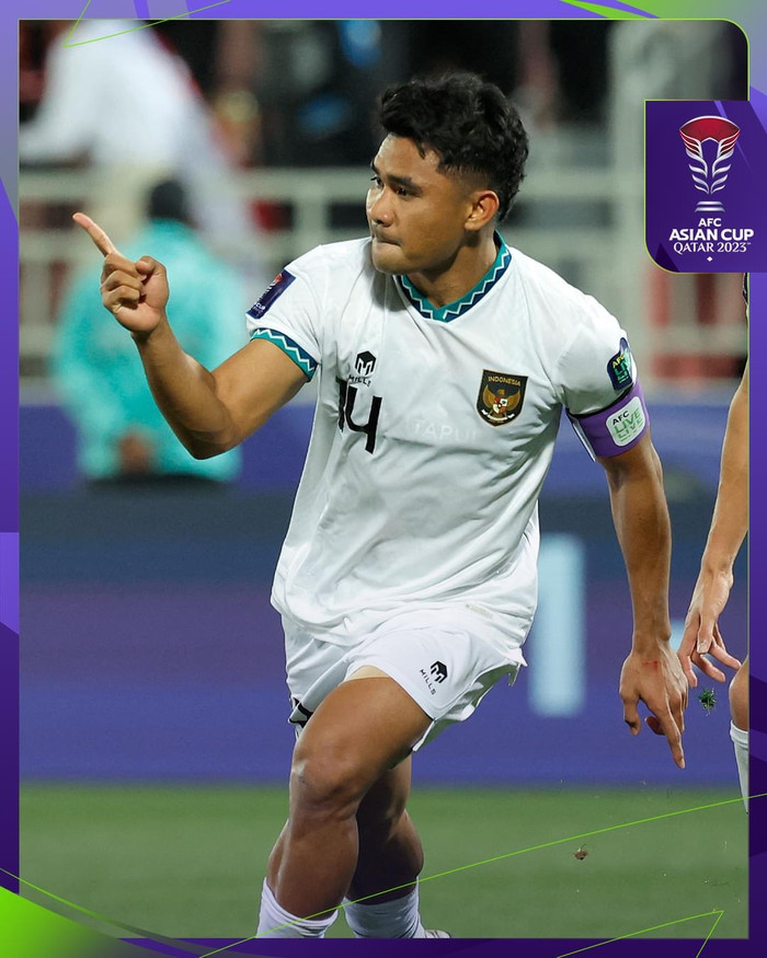 Indonesia thắng Việt Nam nhờ lối chơi hợp lý, tận dụng tốt nền tảng thể lực để tạo ra âp lực lên các cầu thủ Việt Nam. Ảnh: AFC