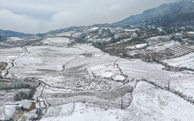 Không khí lạnh đã đổ bộ, miền Bắc mưa lạnh dài ngày, có thể xuất hiện mưa tuyết Ảnh 2
