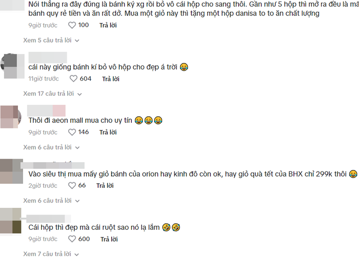 Rất đông bình luận bày tỏ thái độ 'chê' set quà Tết của nhà Lê Dương Bảo Lâm 