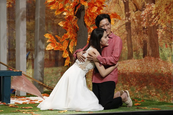 Ồn ào tình cảm giữa Trường Giang và Nam Em từng gây xôn xao làng giải trí. 